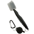 thumbnail image 1 of Redempat Stainless Steel Golf Club Brush Portable Solid Color Shoe Brushes Grey with Lid 1Set, 1 of 6