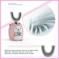 thumbnail image 4 of Tête de Brosse à Dents pour Enfants au Design de Dessin Animé, Type U, Étanche, Brosse à Dents Électrique en Forme de U pour Enfants, 2 à 6 Ans, 4 of 6