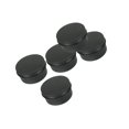 thumbnail image 1 of Transemion 5pcs Empty Aluminum Jars Cosmetic Screw Balm Lip Lid Cans Containers Black 80ml 1Set, 1 of 4