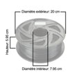 thumbnail image 4 of CloneBox 03446 1.75mm PLA 3D Printer Filament 1kg Fluo Yellow, 4 of 6