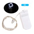thumbnail image 1 of Yeacher Led Fairy Lights Silvery Copper Wire String Lamp with Battery-Box for Gift Box Wedding, 1 of 8