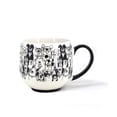 thumbnail image 1 of Ma Maison Tasse de Chien Noir et Blanc, 17 oz, 1 of 4