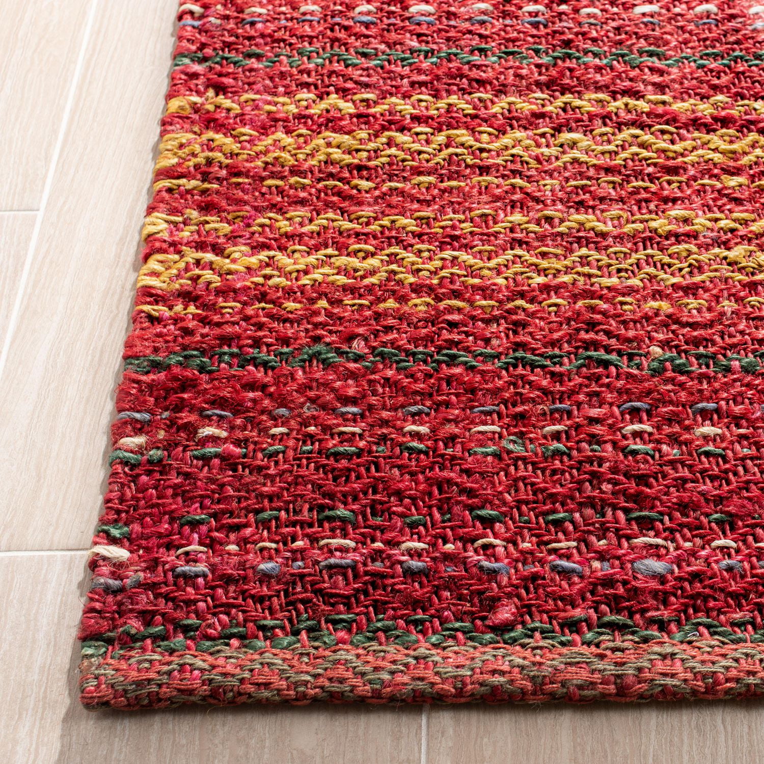 Safavieh Natural Fiber Ombre Striped Area Rug