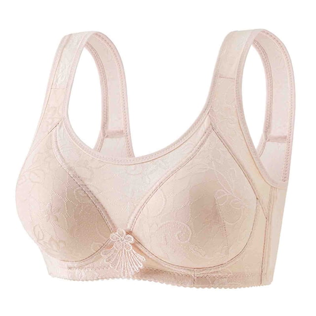 Besolor Womens Underwear No Underwire Full Coverage Everyday Bras Supportive Push up Breathable Lingerie