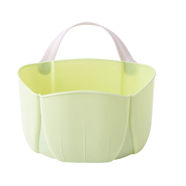 EGNMCR Storage Containers Wall Hanging Basket , Wall Mounted Plastic Fruit And Vegetable Storage Hanging Basket, Hanging Vegetable Basket For Kitchen,3 Pack. Hanging Vegetable Basket
