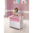 thumbnail image 3 of Doll Crib w/Cabinet/Bedding/Mobile-Chevron, 3 of 4