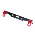 thumbnail image 2 of Aluminum Rear Bumper w/ Shackles for D90 D91 D99S 1:12 RC Rock Crawler Parts Trapezoid, 2 of 8