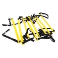 thumbnail image 4 of EGNMCR 7 Meter 13 Step Training Soft Ladder Energy Speed Ladder Football Training Ladder Jumping Ladder Durable Agility Ladder, 4 of 8