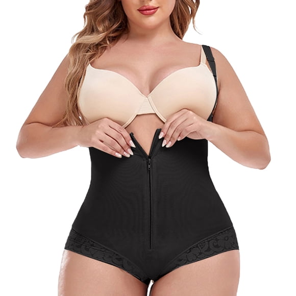 Shapers High Compression Body Shaper Slimming Lace Colombian Fajas Shapewear Bodysuit Fajas Reductoras De Latex M