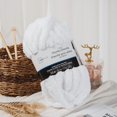 thumbnail image 2 of MAINSTAYS White Chunky Chenille Yarn, 2 of 3