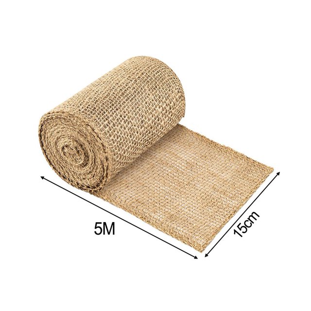 Bgsha Bandage en Toile de Jute Naturelle pour Arbre