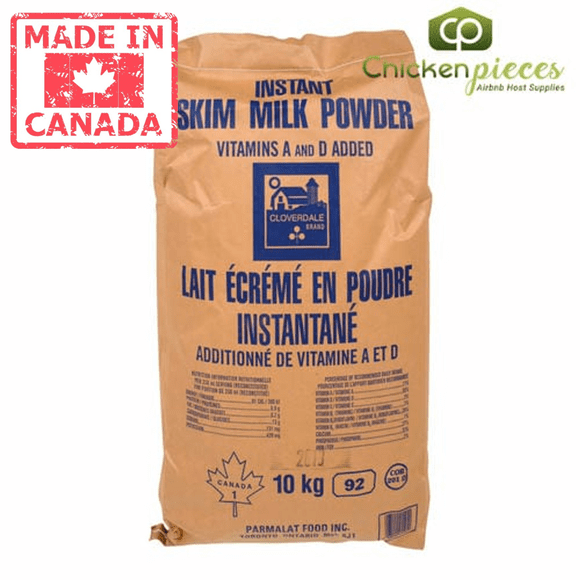 Cloverdale Milk Skim Instant Powder 10 KG/22lbs - Canadian Made