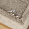 thumbnail image 3 of Jewelry - Princess Wish Cubic Zirconia Ring - Gift for Her - Sterling Silver, 3 of 4