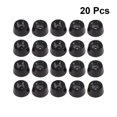 thumbnail image 4 of 20PCS Black Rubber Chair Leg Covers for Furniture Use Protects Floors Anti-slip 0.5 Inch Diameter, 4 of 8