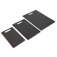 thumbnail image 2 of Cutting Board Kit, Plastic Chopping Board Double-Sided Imitation Marble Pattern Dishwasher Safe  For Restaurant For Home For Kitchen Black, 2 of 8