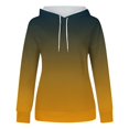 thumbnail image 4 of Penkiiy Sweat à Capuche pour Femmes Mode Décontractée Patchwork Jaune Y2K, 4 of 4