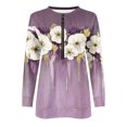 thumbnail image 5 of Chandails à Capuchon de Mode pour Femmes 2023 Hauts Automne Manches Longues Chandail Ample Chemise Décontractée Élégante Col Rond Chandails en Molleton 50 % de Rabais Liquidation Costumes Halloween/noël, 5 of 5