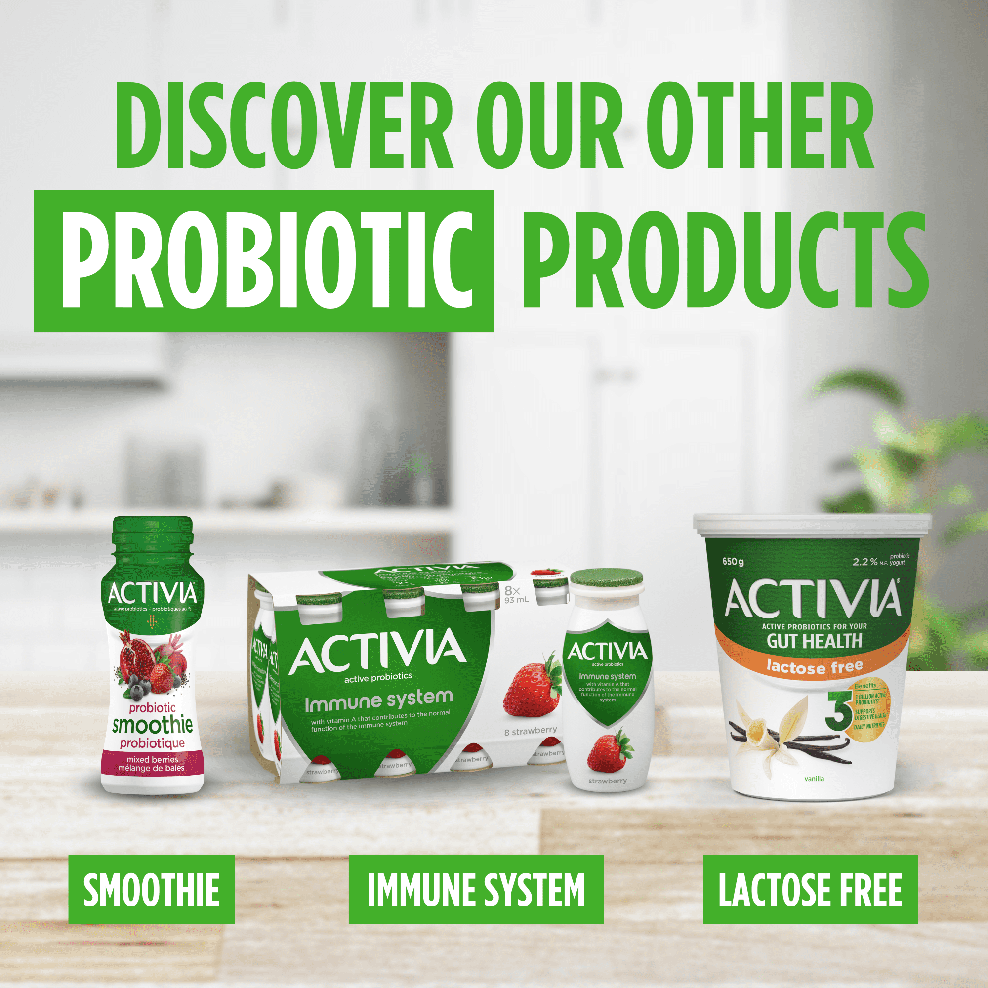 Activia Yogourt Probiotique, Pêche
