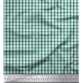 thumbnail image 1 of Soimoi Velvet Fabric Window Pane Check Print Fabric by Yard 58 Inch Wide, 1 of 3