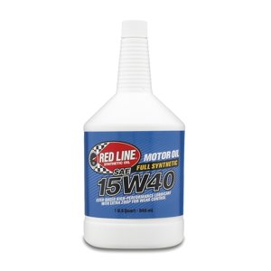 Red Line Oil Oil 21404 SAE 15W-40; Synthetic; 1 Bouteille de quart; simple