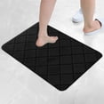 thumbnail image 4 of LSLJS Living Room Bedroom Straight Plush Carpet Floor Mats Bathroom Absorbent Non-slip Mats Kitchen Foot Mats Machine Wash Bathroom Rugs for Bath Tub and Shower Floor Mats, 4 of 7