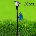 thumbnail image 4 of Milaget 20Pcs 1/100 Outdoor Pathway Lantern Post,Micro Landscape Mini Street Post Lights D, 4 of 9