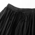 thumbnail image 4 of Cadeaux pour Femmes LSLJS Jupe Cheville en Coton et Lin d'Été Unie Brodée à Taille Élastique pour Femme, Jupe Maxi, 4 of 8