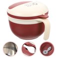 thumbnail image 2 of Miangastore 1 Set of Microwavable Ramen Bowl Red for Daily Use at Home, 2 of 9