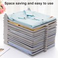 thumbnail image 4 of Lazy Folding Clothes Board Shirt Pants Storage Organizer Wardrobe Clothing Divider Table 5Pcs, 4 of 9
