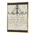 thumbnail image 1 of French chandeliers Couture I - Fashion Framed Canvas, 1 of 1