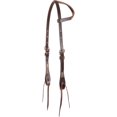 thumbnail image 1 of Martin Saddlery Rawhide Laced Chocolate Single Ear Headstall Chocolate, 1 of 4