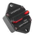 thumbnail image 3 of Circuit Breaker, Rated 32V Waterproof Manual Reset Overload Protector Switch With Switch For Car Boat Truck Bus RV ATV 150A, 3 of 8
