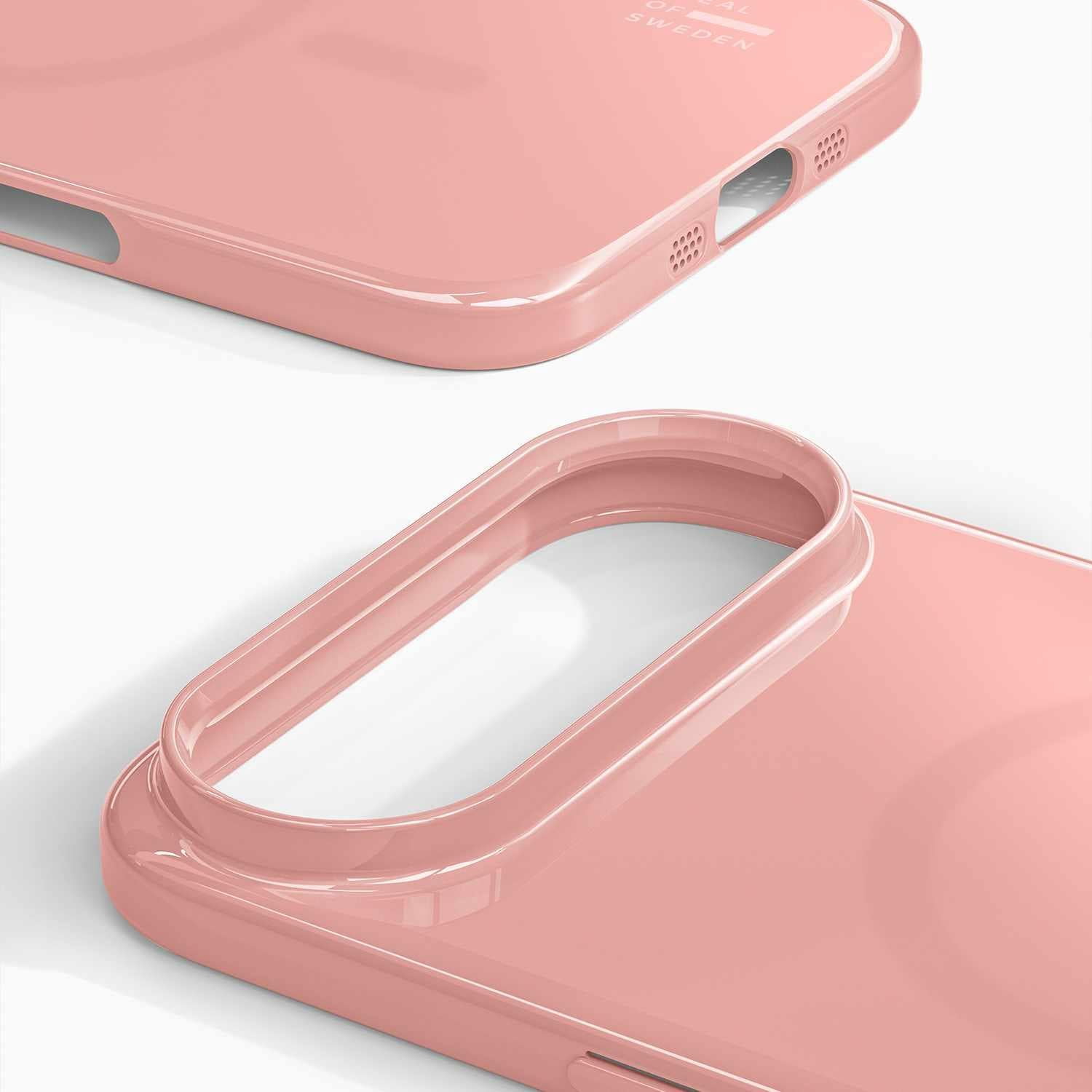 Ideal of Sweden Slim MagSafe Case Glossy Blush Pink for iPhone 17