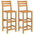 thumbnail image 2 of vidaXL Ensemble de Bar d'Extérieur 3 Pcs en Bois d'Acacia Massif, 2 of 5