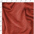 thumbnail image 3 of Soimoi Red Cotton Cambric Fabric Shells Ocean Decor Fabric Printed Yard 56 Inch Wide, 3 of 6