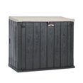 thumbnail image 1 of Toomax Stora Way All Weather 4.25' x 2.5' Storage Shed, Anthracite/Taupe Gray, 1 of 10