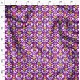 thumbnail image 3 of Soimoi Purple Poly Georgette Fabric Florals Floral Decor Fabric Printed Yard 52 Inch Wide, 3 of 6