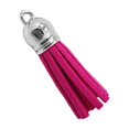 thumbnail image 1 of Shengyu 28 Pieces Keychain Charms Creative Delicate Keyring Pendant Tassels Simple Handbag Decor Tassel Craft Decoration DIY Accessory Rose red, 1 of 7
