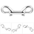 thumbnail image 3 of Double Ended Snap Hooks,Stainless Steel Double End  Snaps for Diving Water Bucket Dog Leash Pet Feed, 3 of 8