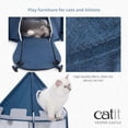 thumbnail image 4 of Château Catit Vesper pour chats, bleue, 4 of 8