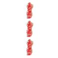 thumbnail image 1 of relayinert Belle Robe en Dentelle Florale Applique Patch pour Robes de Mariage Uniques Robe de Mariage Unique Applique en Dentelle Rouge 3Ensemble, 1 of 6