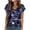 #8, variant on XUNKUSGA Womens Tops Classic Silk Satin V Neck Cap Sleeve Business Casual Tops for Women Trendy Floral Going Out Tops Breathable Comfortable Summer Tops,#10,L