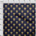 thumbnail image 2 of oneOone Cotton Poplin Fabric Leaves & Lotus Block Decor Fabric Printed BTY 42 Inch Wide, 2 of 4