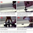 thumbnail image 4 of Car Body Sheet Metal Paintless Dent Plastic Puller Kit Auto Hail Pit Removal Repair, 4 of 5