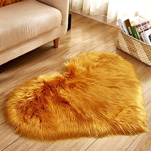 Harpily Carpet Sheepskin Shaggy Slip Imitation Rugs Non Mats Wool Faux Bedroom Home Textiles