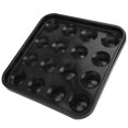 thumbnail image 3 of Billiard Ball Tray, Billiards Tray 16 Holes  For Billiard Player For Pool Halls For Billiard Ball Storage For Billiards Parlor Black, 3 of 8