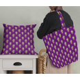 thumbnail image 5 of Soimoi Purple Poly Georgette Fabric Cactus With Conical Pot Tree Print Fabric by the Yard 42 Inch Wide, 5 of 5