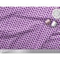 thumbnail image 2 of Soimoi Poly Georgette Fabric Diamond Block Printed Craft Fabric by The Yard 52 Inch Wide, 2 of 2