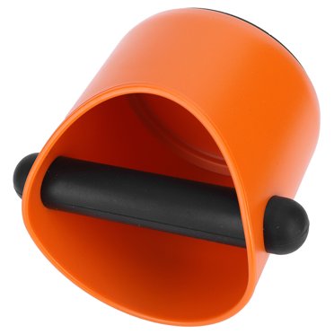 Espresso Accessories Set Coffee Grind Knock Box Knock Box, Espresso Knock Box, Mini Durable Espresso Machine Accessories For Bar Milk Tea Shop Orange