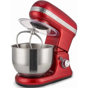 5.5QT COKLAI Mélangeur de support électrique de cuisine, 6 Mélangeur de cuisine rapide avec bol en acier inoxydable, coque de tête de coulée sous pression en aluminium24-month Garantie